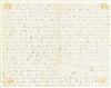 (MILITARY--CIVIL WAR.) Letter from Morgan W. Carter, 28th U.S.C.T. Black Soldier to a friend.